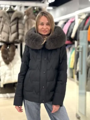 Пуховик Chanevia Black