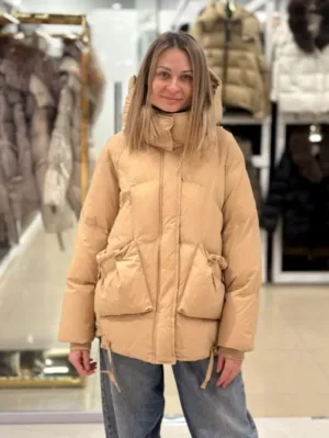 Пуховик Chanevia Beige