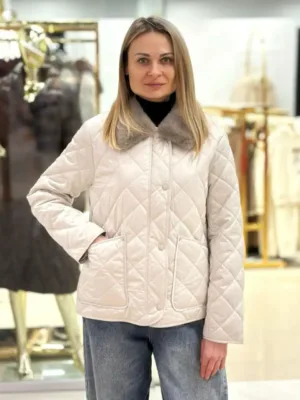 Куртка CHANEVIA 25128 Light Grey
