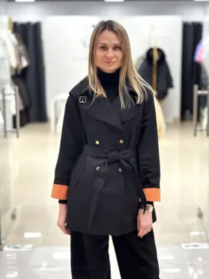 Тренч CHANEVIA 9950 Black