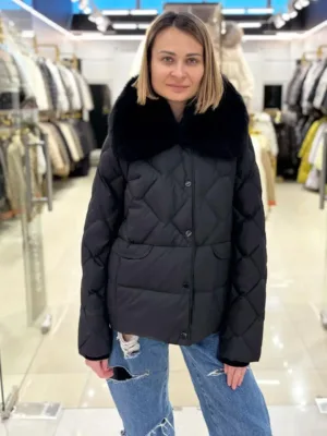 Пуховик Chanevia BLACK