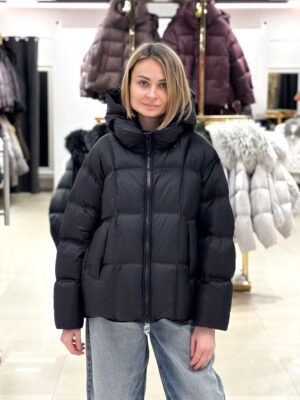 Пуховик Chanevia 25577 BLACK